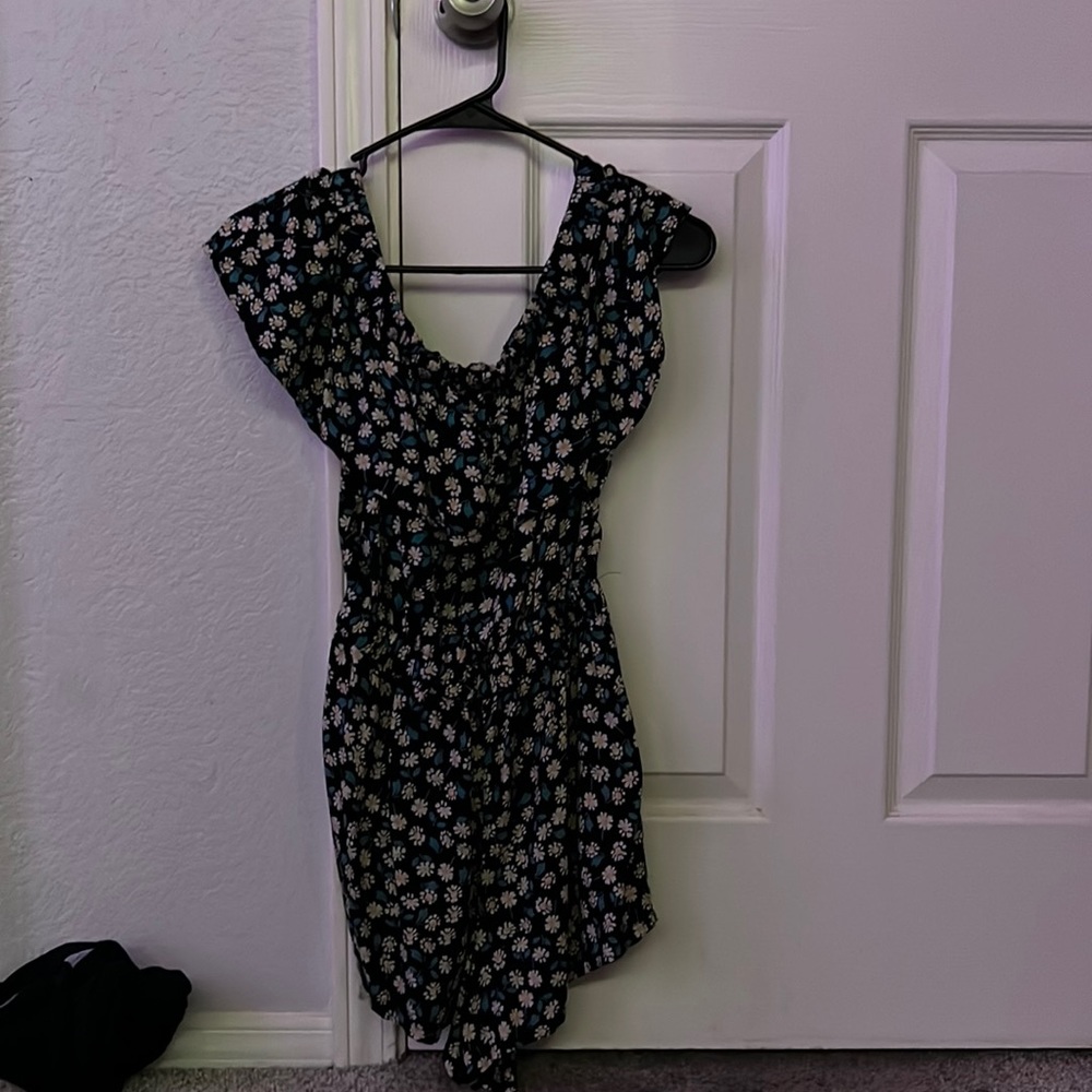 Woman’s floral romper